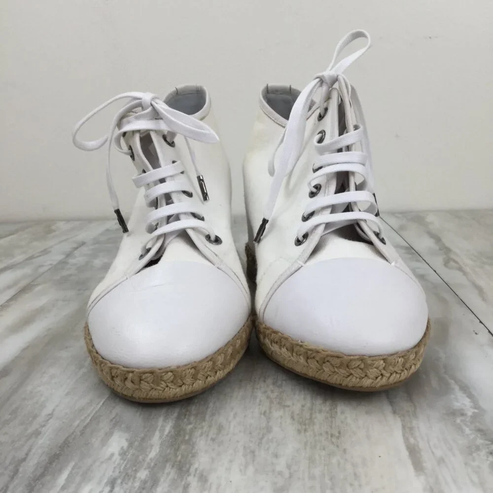 Theory Espadrille Wedge Shoes 7